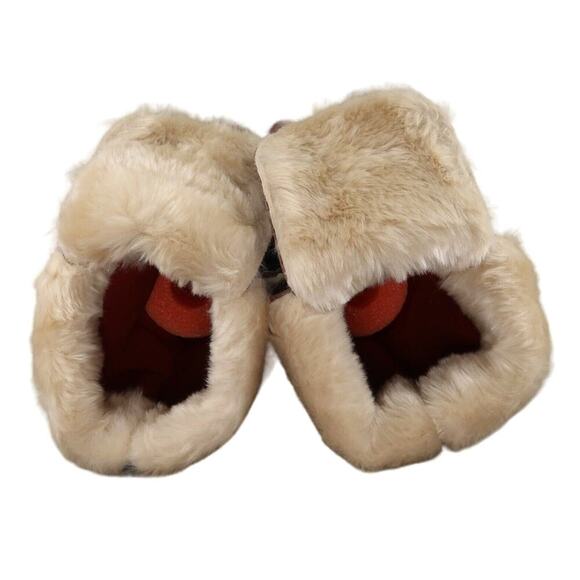 Luxury Rebel Shoes Womens 37 Boots Penelope Knee High Heel Leather Fold Over Fur - Picture 7 of 16